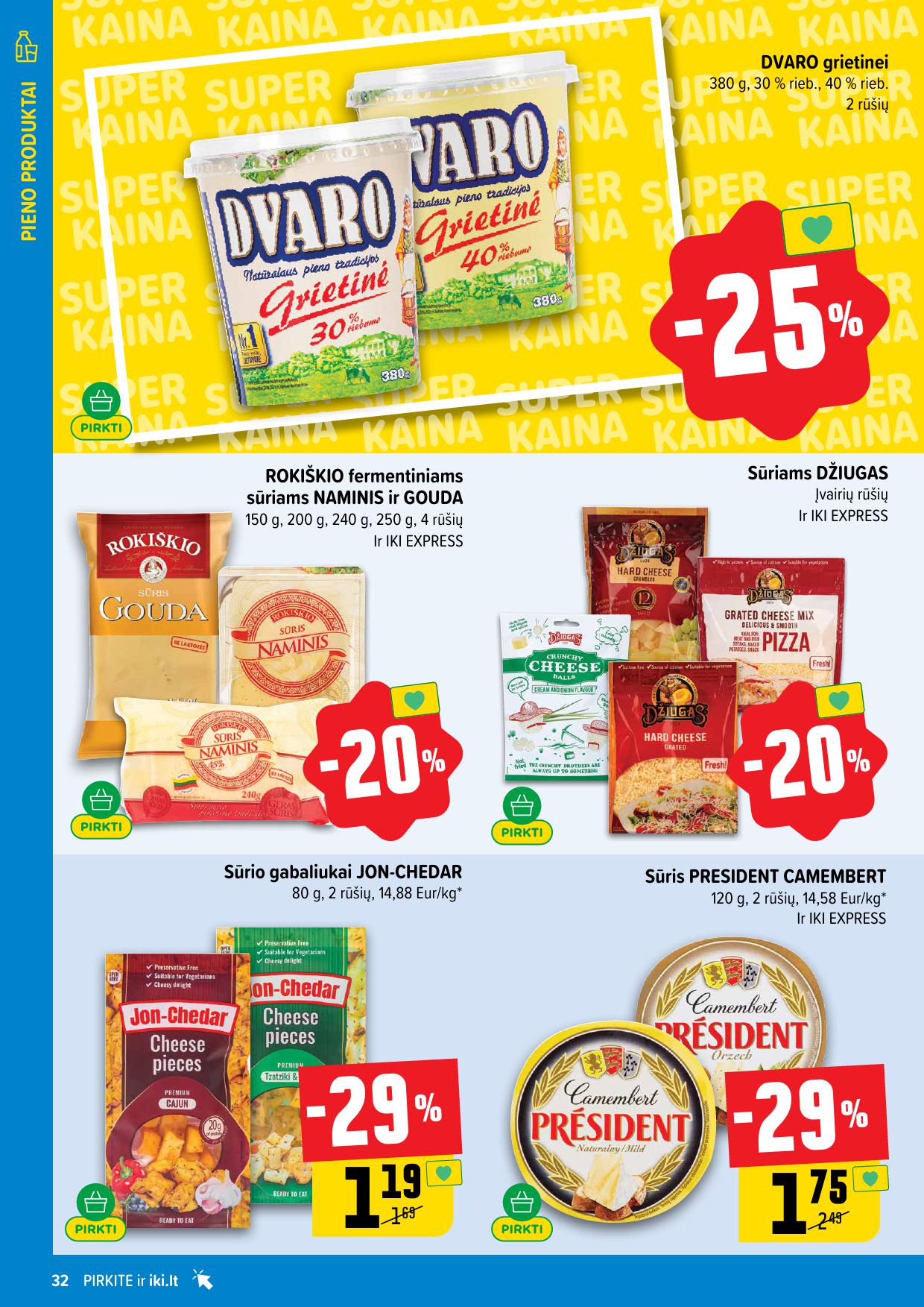 Naujausias IKI kaininis katalogas 2026.02.16 - 2026.02.22