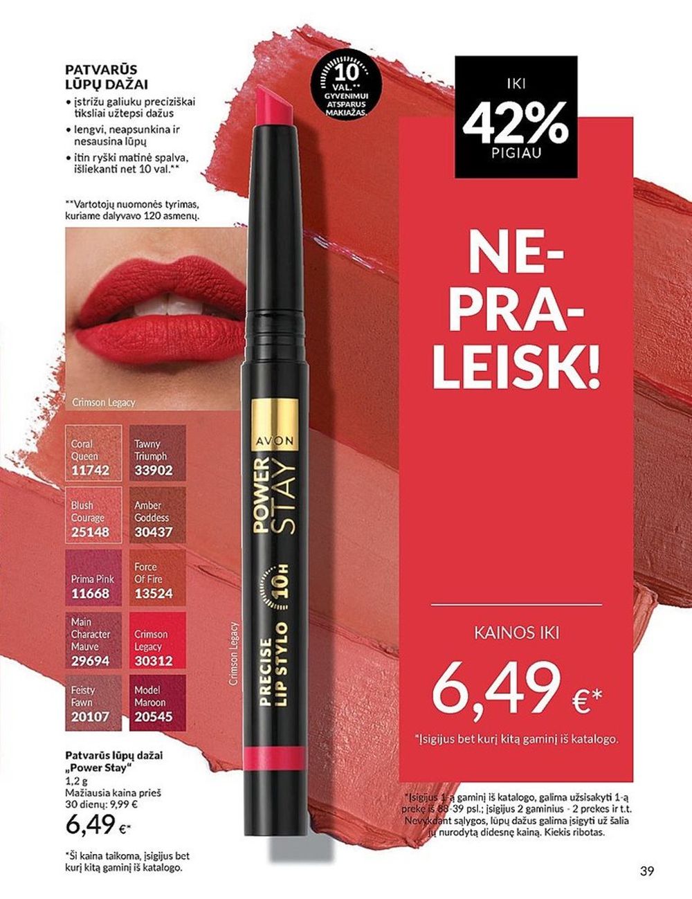 AVON katalogas galioja 2025.07.01 - 2025.07.31