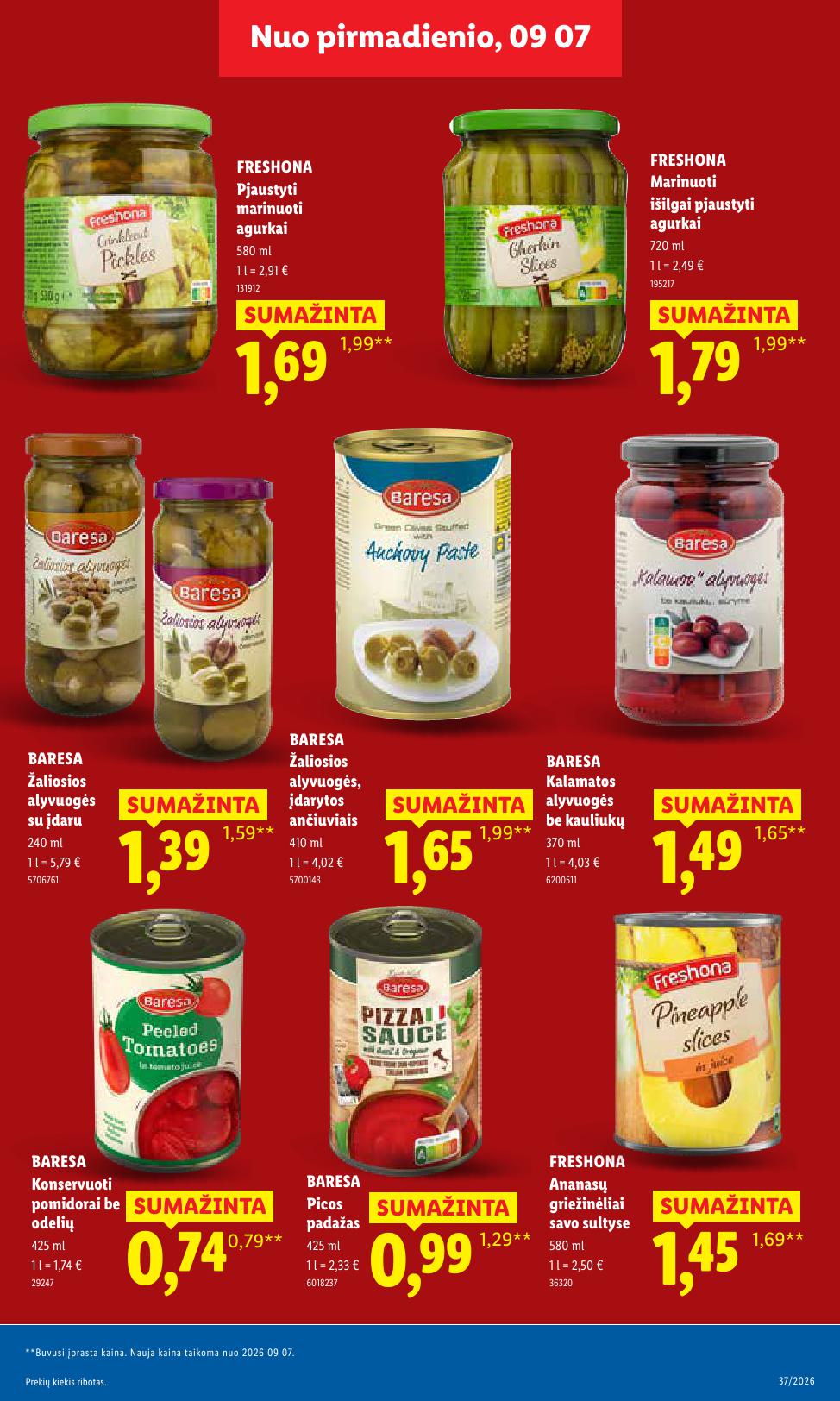 Naujas LIDL leidinys nuo 2026.09.07 iki 2026.09.13