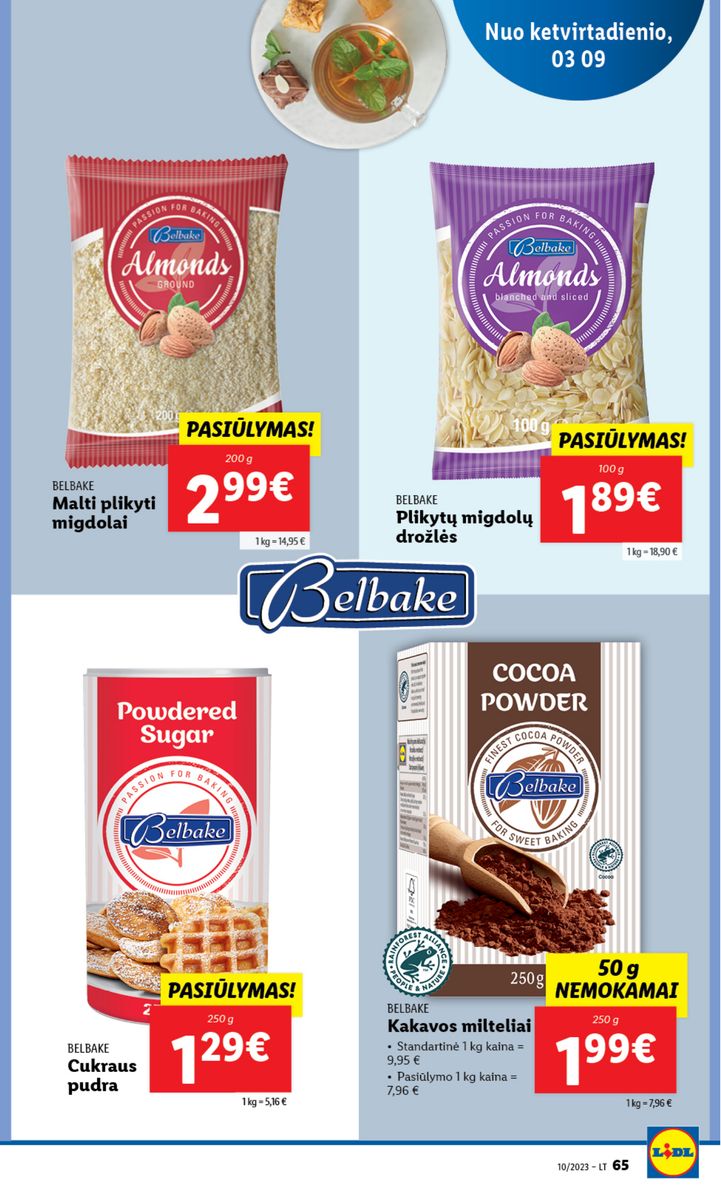 Naujausias LIDL kaininis katalogas 2023.03.06 - 2023.03.12