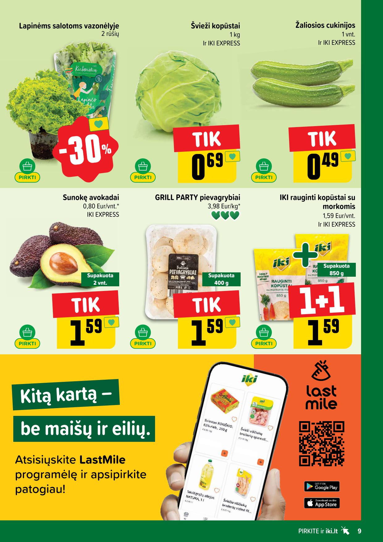 IKI SAVAITĖLĖ akcijų ir nuolaidų leidinys Nr.33 2026.08.10 - 2026.08.16