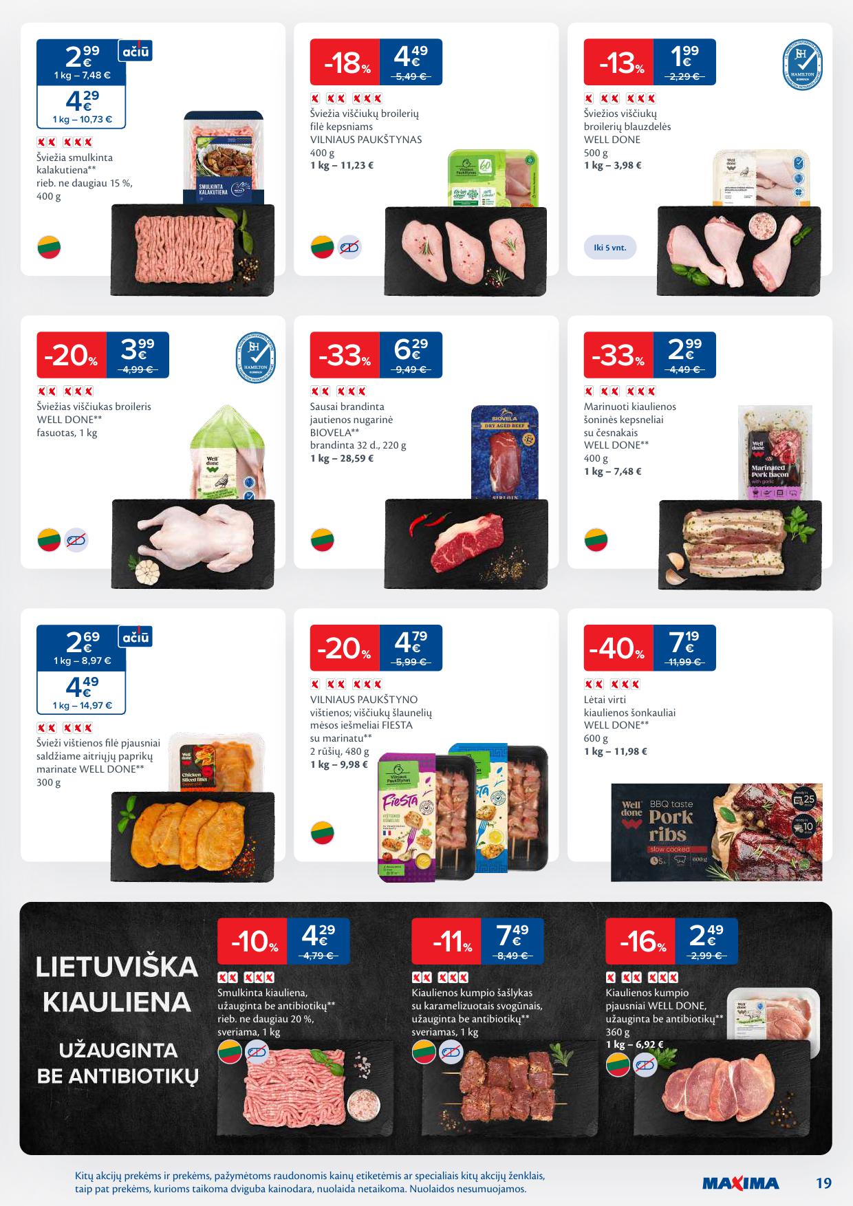 MAXIMA akcijų ir nuolaidų leidinys Nr.28 2025.07.08 - 2025.07.14