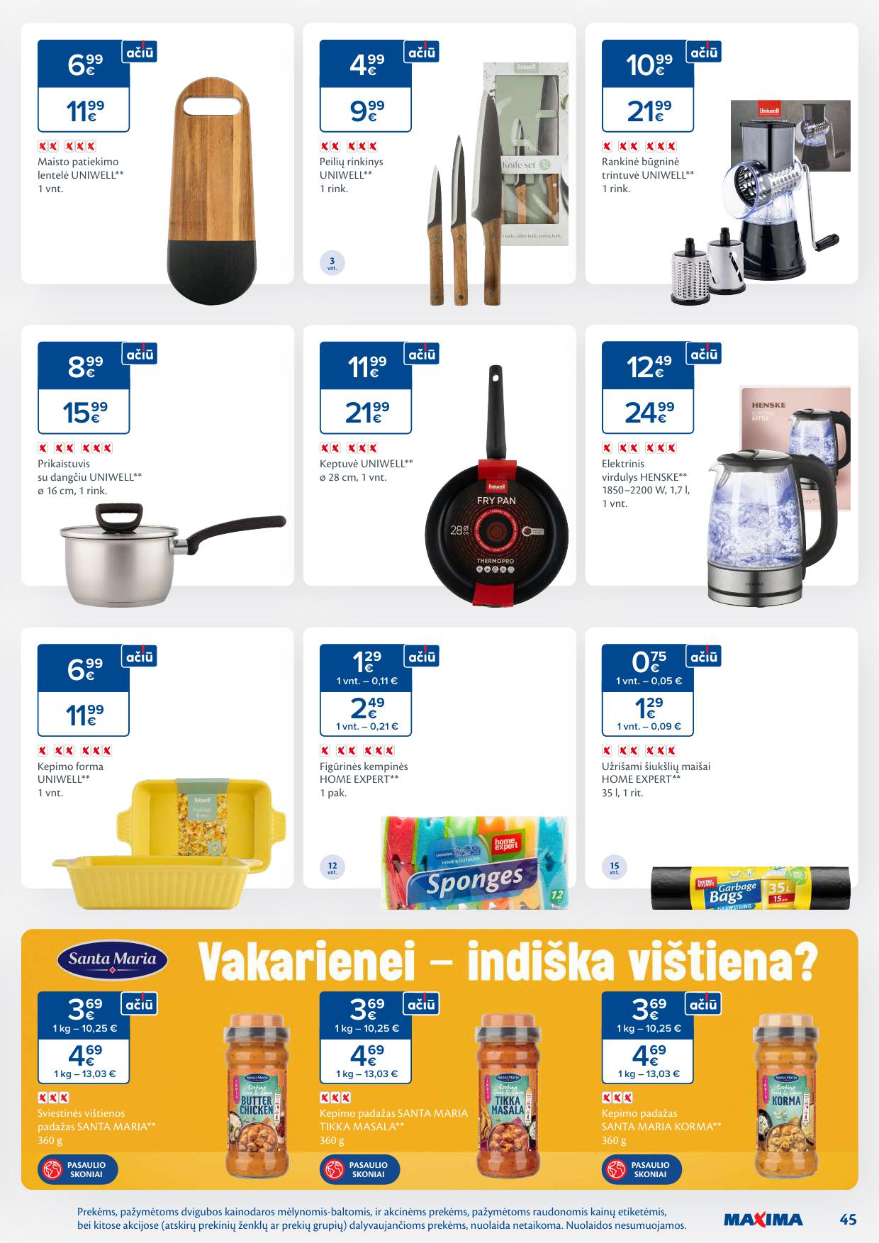 Naujausias MAXIMA kaininis katalogas 2026.02.10 - 2026.02.16