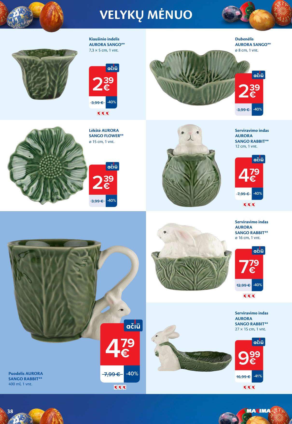 MAXIMA katalogas "VELYKŲ MĖNUO" 2026.03.03 - 2026.04.06