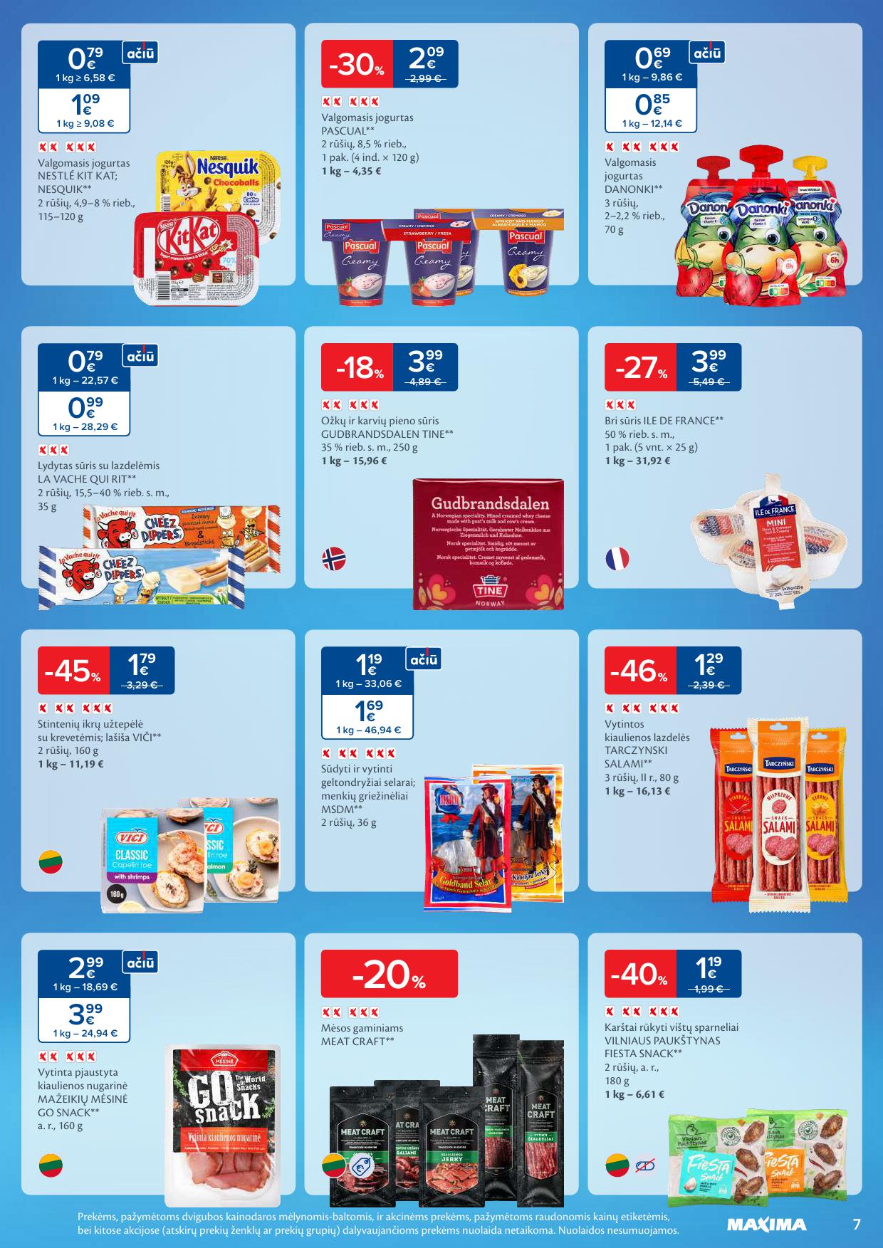 Naujausias MAXIMA kaininis katalogas 2026.02.24 - 2026.03.02
