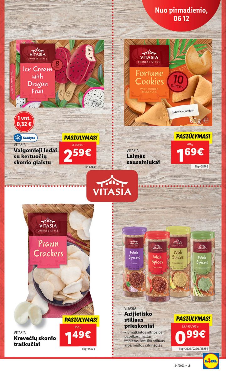 Naujausias LIDL kaininis katalogas 2023.06.12 - 2023.06.18