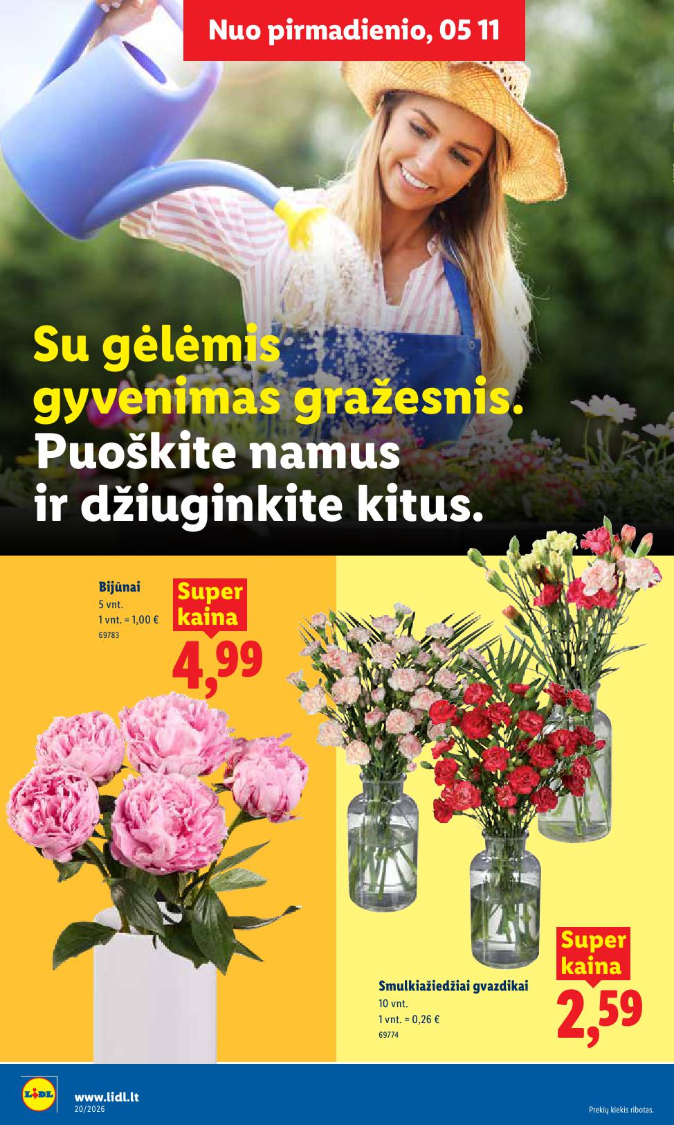 Naujausias LIDL kaininis katalogas 2026.05.11 - 2026.05.17
