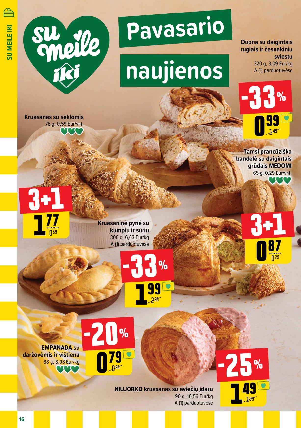Naujausias IKI kaininis katalogas 2024.03.18 - 2024.03.24