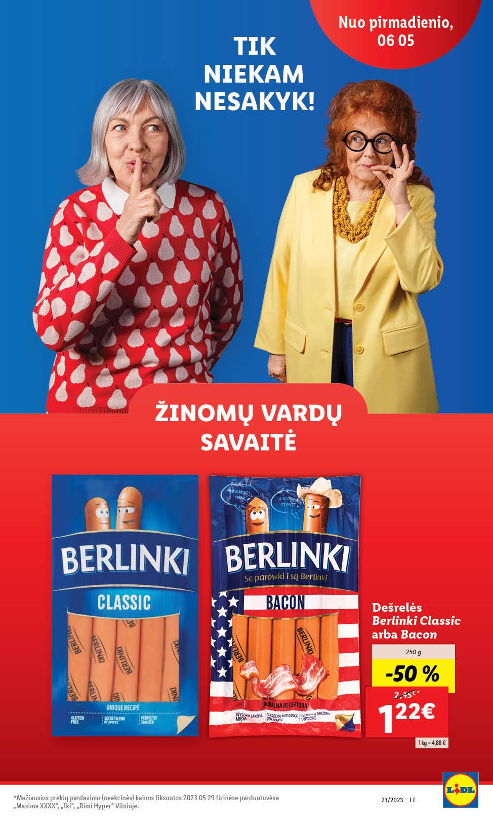 Naujausias LIDL kaininis katalogas 2023.06.05 - 2023.06.11