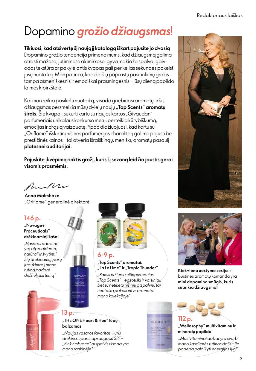Naujas ORIFLAME  katalogas galioja 2026.08.05 - 2026.08.25