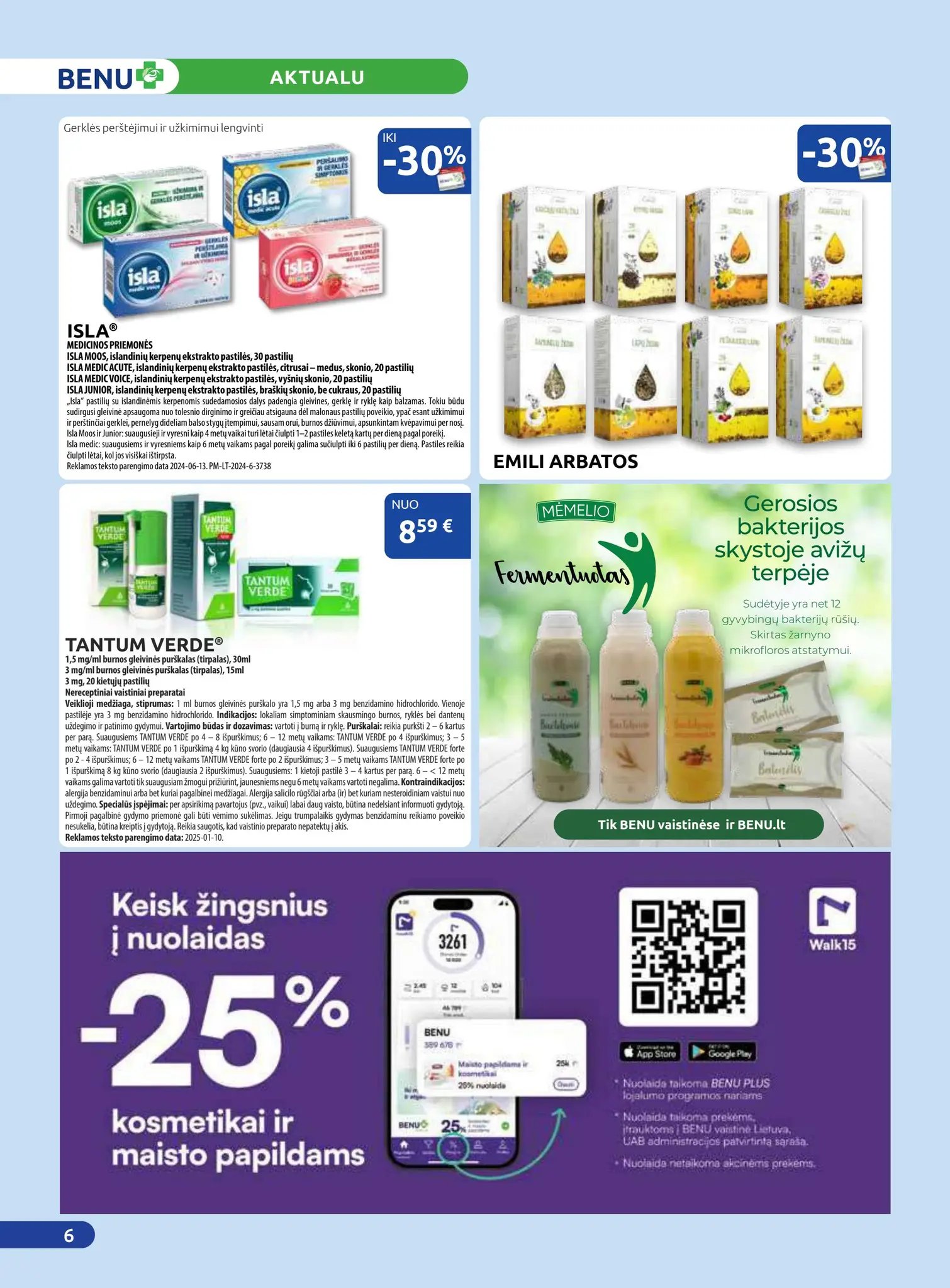 Naujas BENU leidinys nuo 2025.07.01 iki 2025.07.31