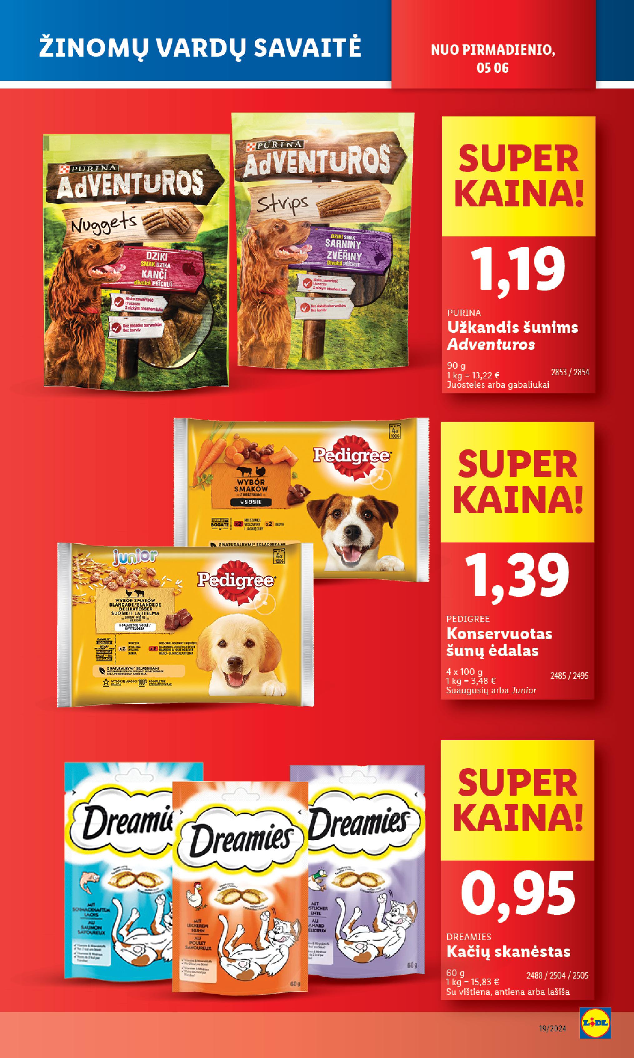 Naujausias LIDL kaininis katalogas 2024.05.06 - 2024.05.12