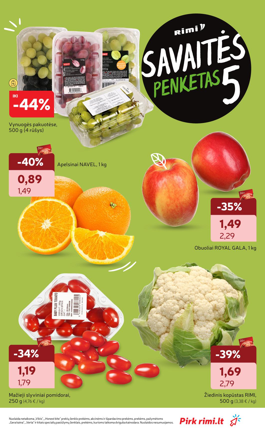 Naujausias RIMI kaininis katalogas 2026.03.24 - 2026.03.30