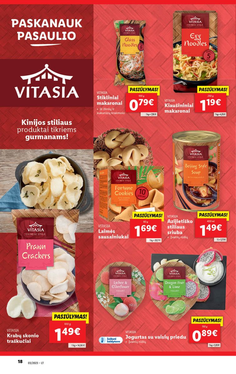 Naujausias LIDL kaininis katalogas 2023.01.16 - 2023.01.22