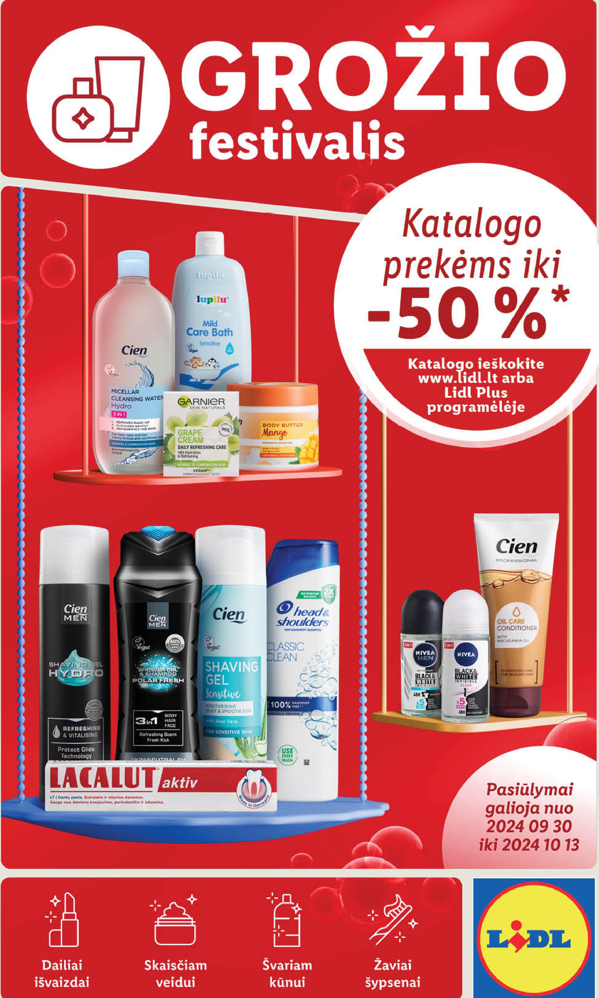 Naujausias LIDL kaininis katalogas 2024.09.30 - 2024.10.06