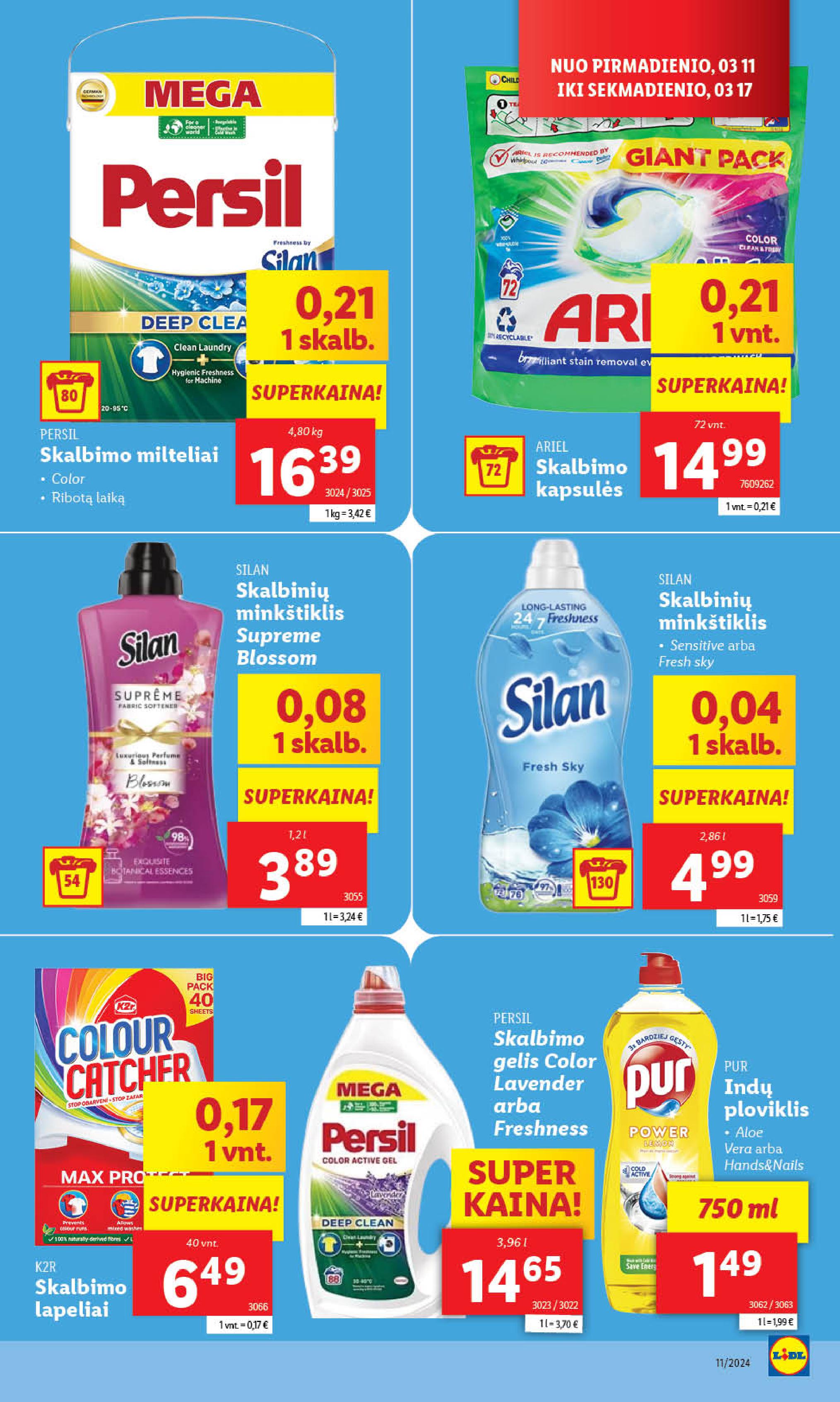 Naujausias LIDL kaininis katalogas 2024.03.11 - 2024.03.17
