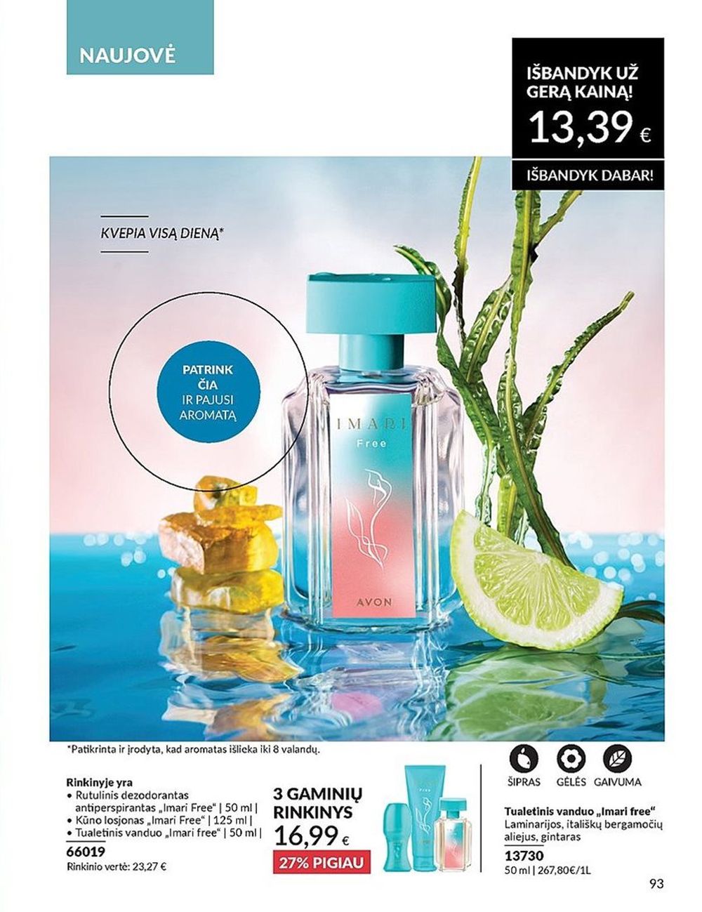 Naujas AVON katalogas galioja 2025.05.01 - 2025.05.31