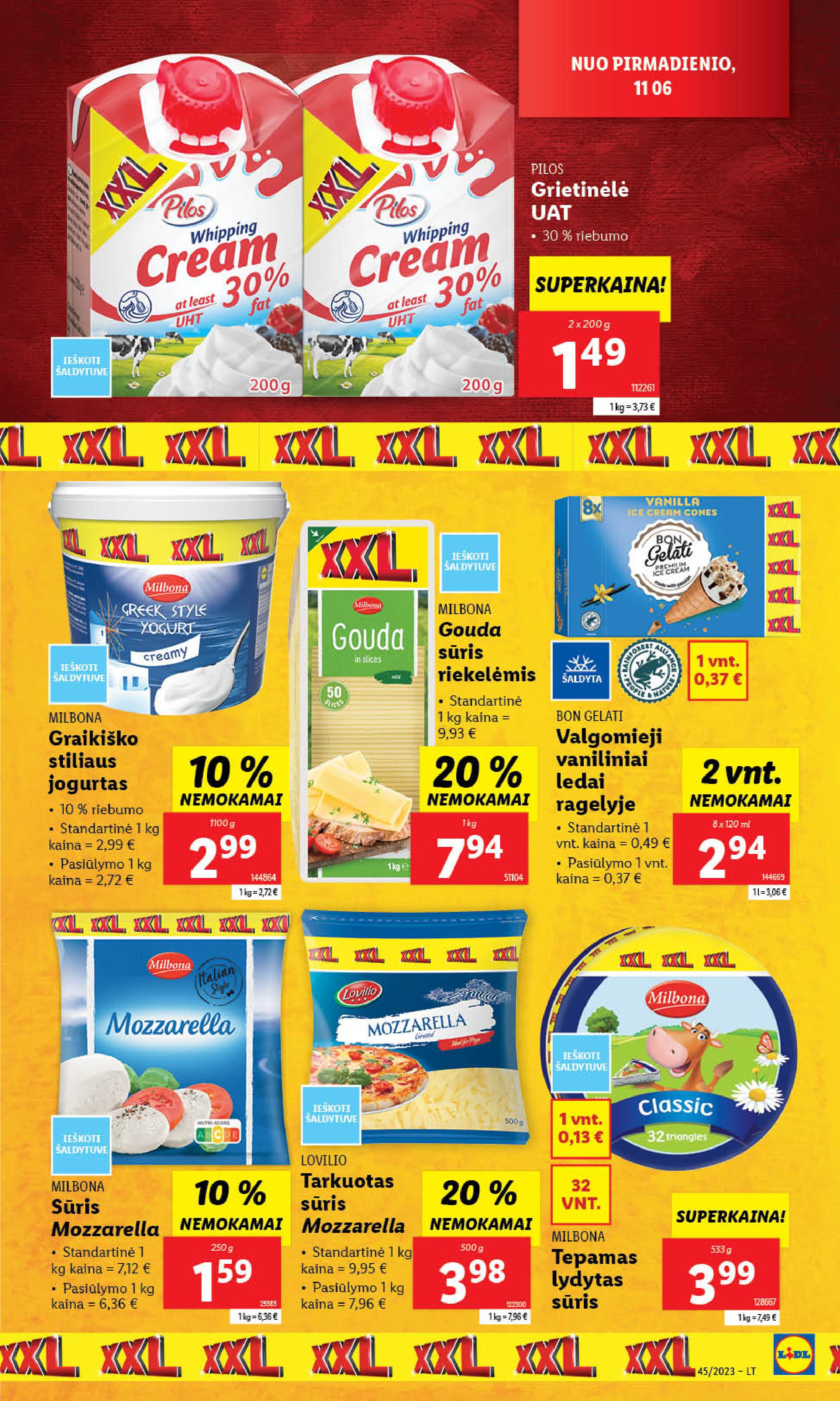 Naujausias LIDL kaininis katalogas 2023.11.06 - 2023.11.12