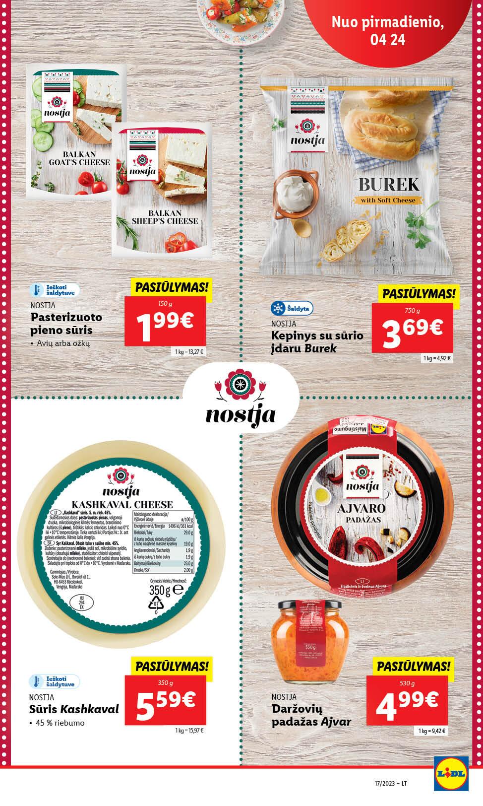 Naujausias LIDL kaininis katalogas 2023.04.24 - 2023.04.30