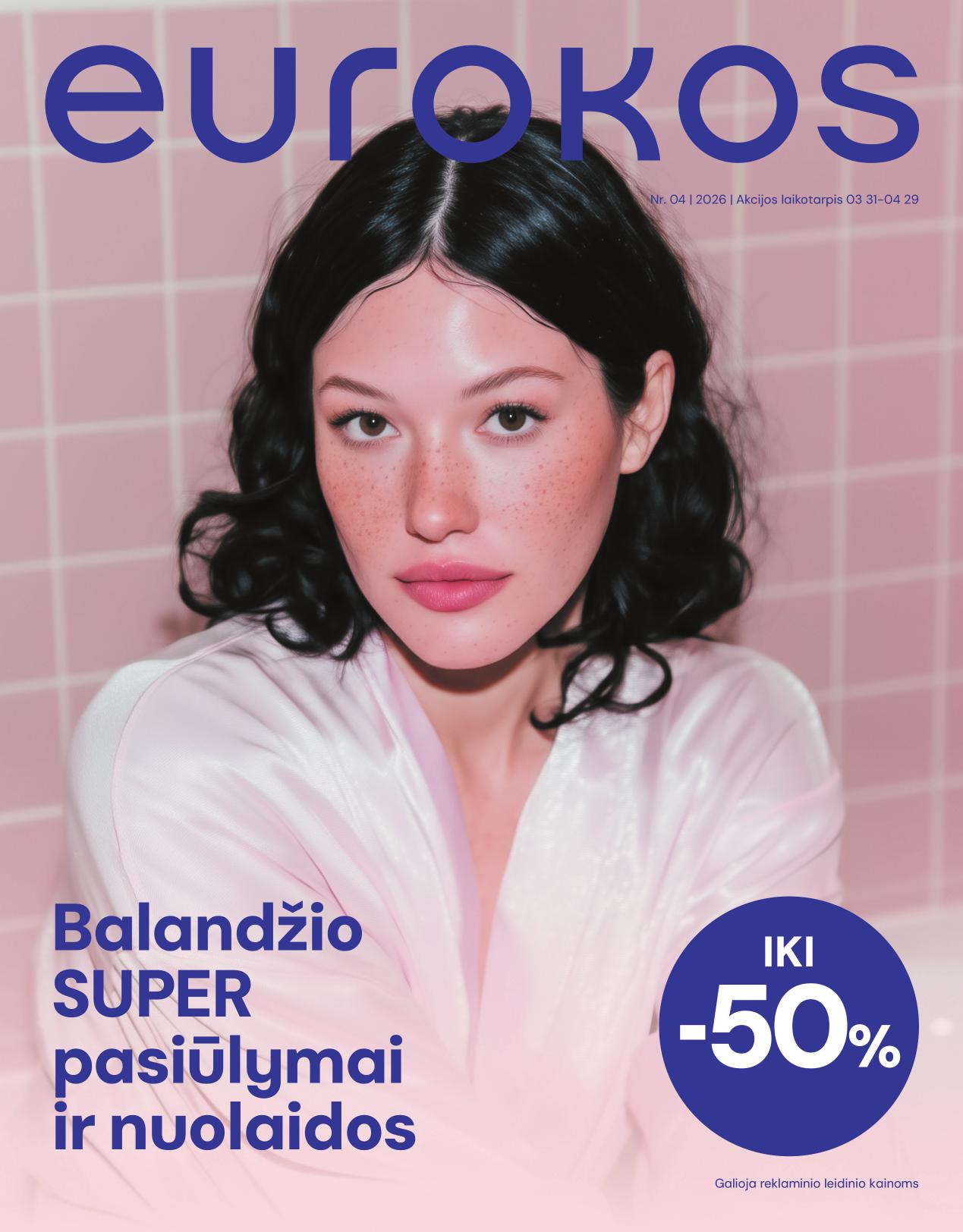 Naujas EUROKOS leidinys nuo 2026.03.31 iki 2026.04.29