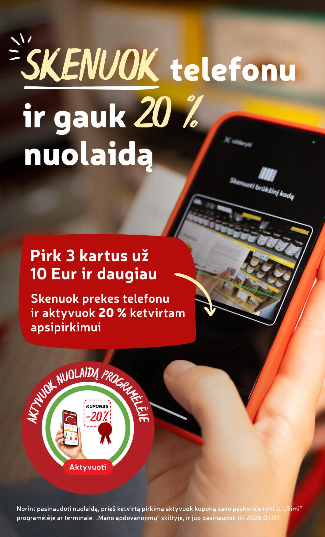 Naujausias RIMI kaininis katalogas 2025.06.17 - 2025.06.23