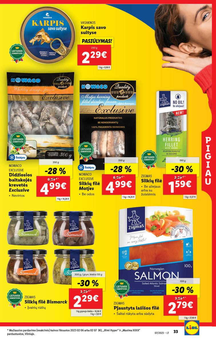 Naujausias LIDL kaininis katalogas 2023.02.13 - 2023.02.19 