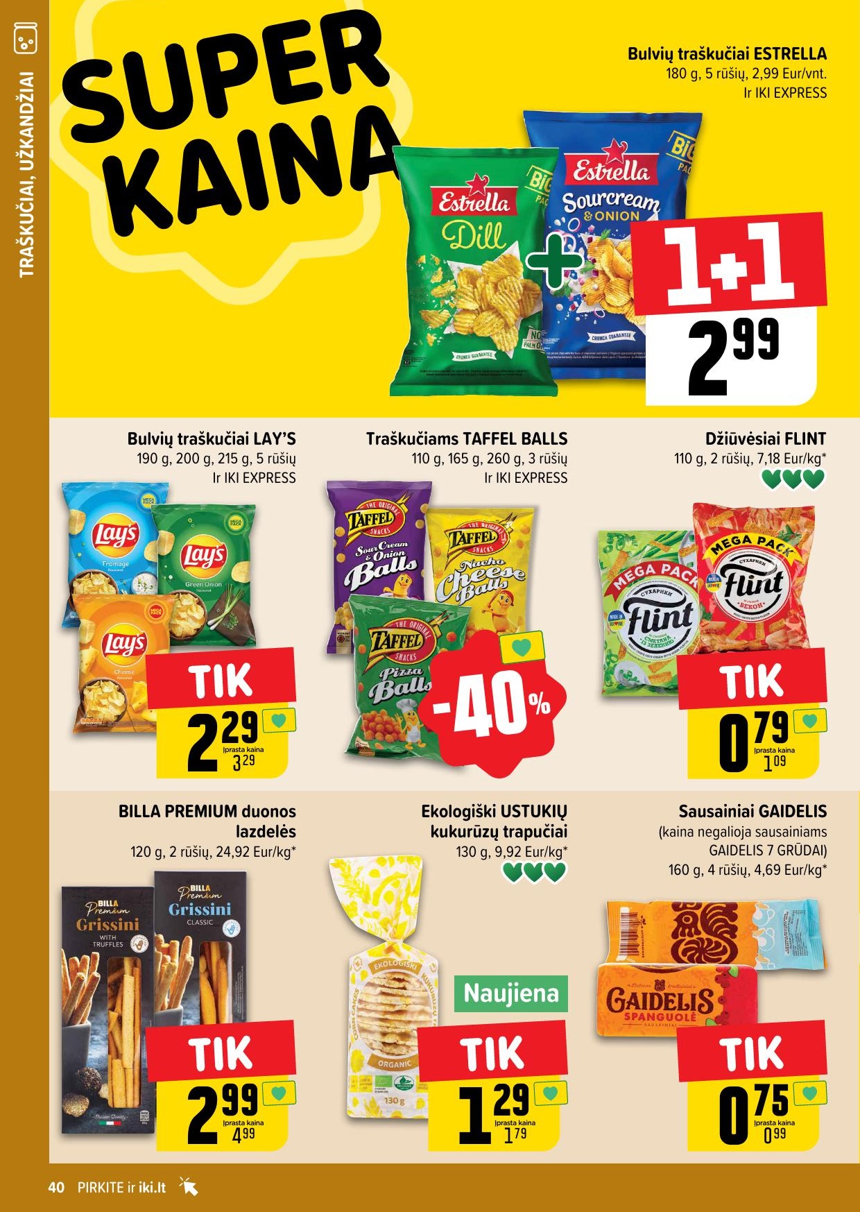 Naujausias IKI kaininis katalogas 2024.11.04 - 2024.11.10