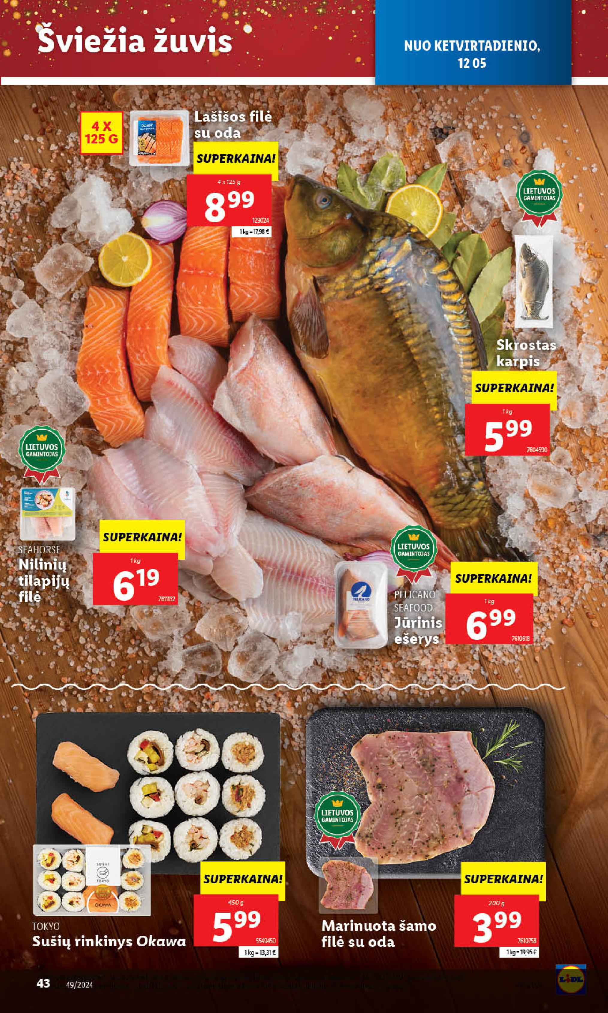 Naujausias LIDL kaininis katalogas 2024.12.02 - 2024.12.08