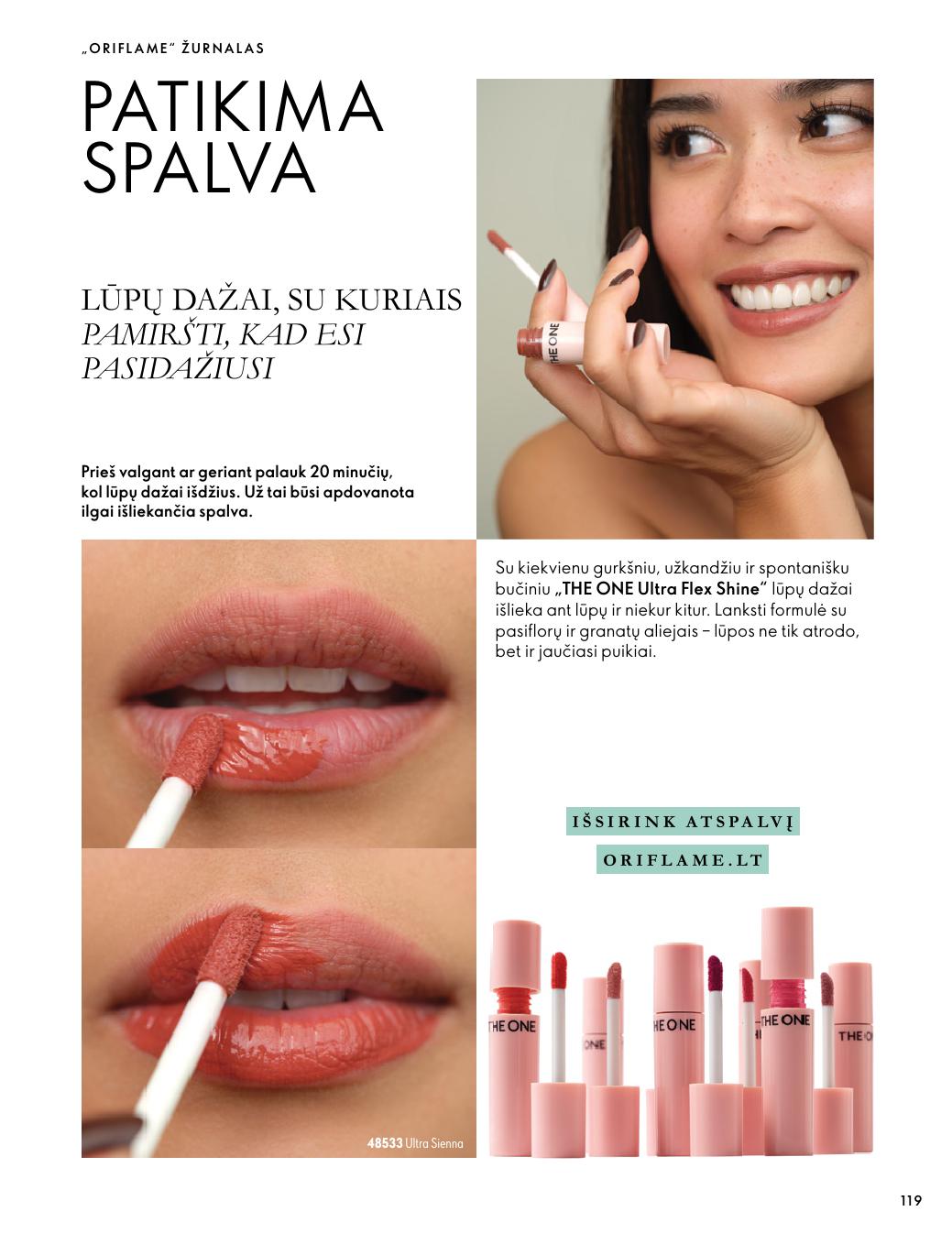 Naujas ORIFLAME katalogas galioja 2026.10.07 - 2026.11.17