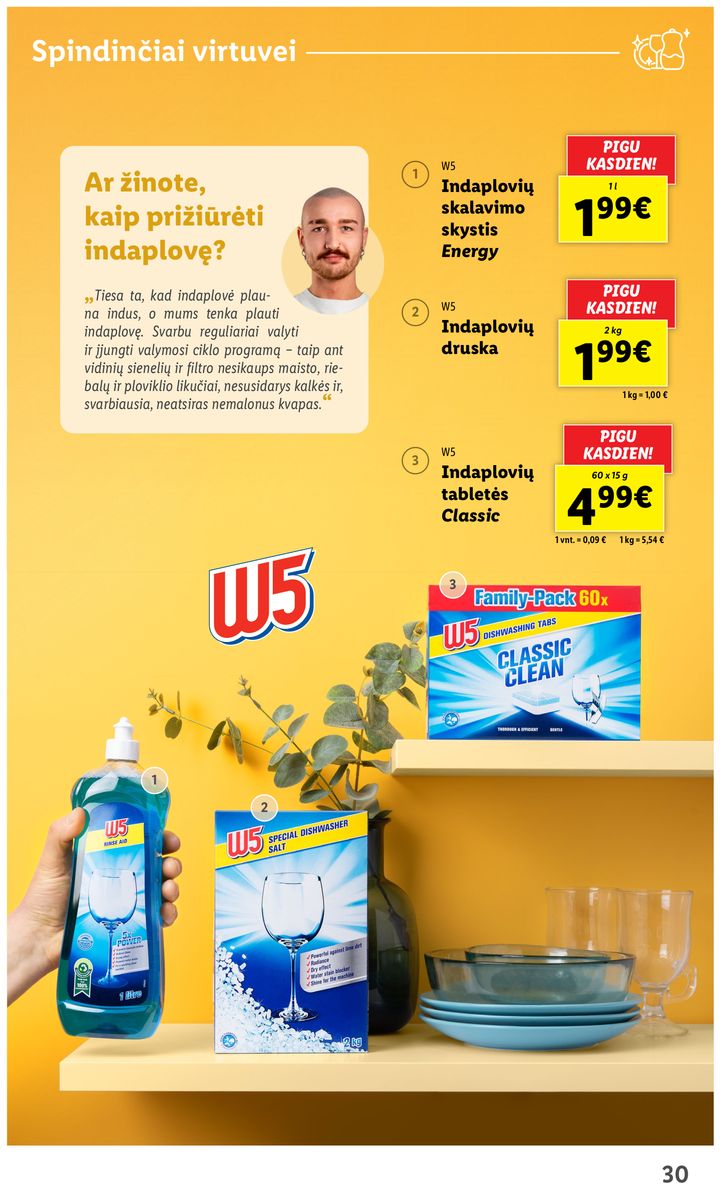 LIDL švaros prekių katalogas "Švaros festivalis" galioja nuo 2023.02.09