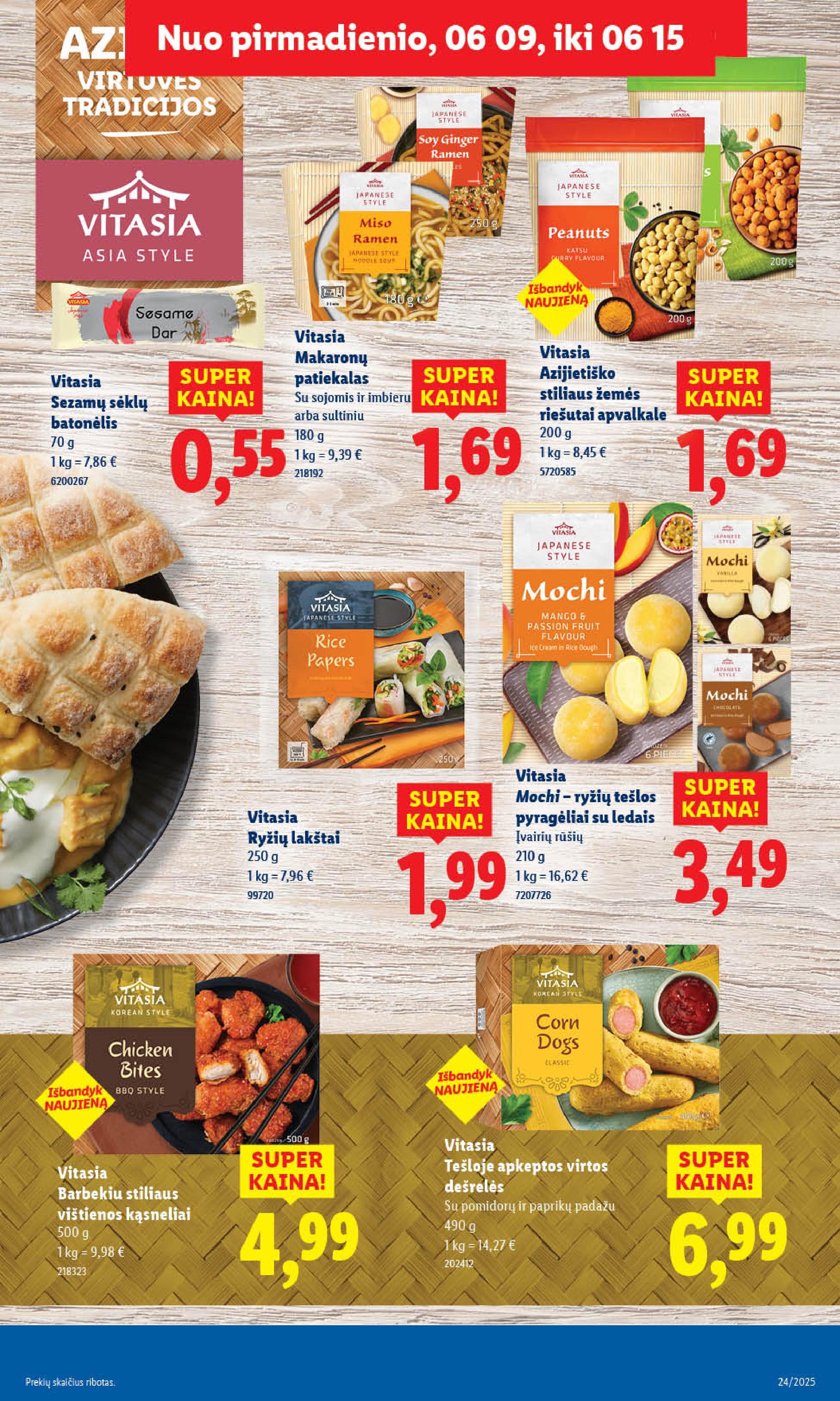 Naujausias LIDL kaininis katalogas 2025.06.09 - 2025.06.15