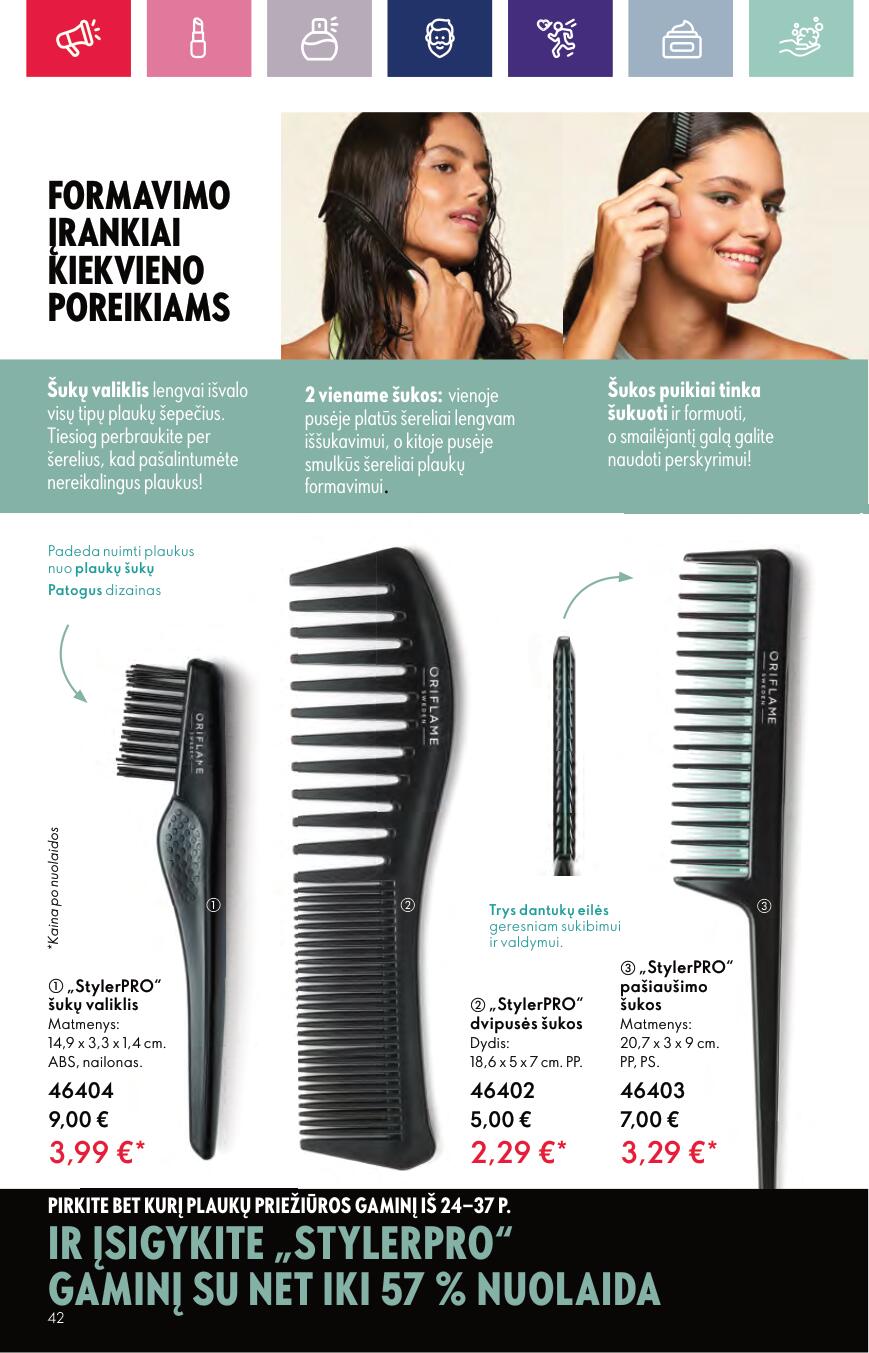 Naujas ORIFLAME katalogas galioja 2023.09.13 - 2023.10.03
