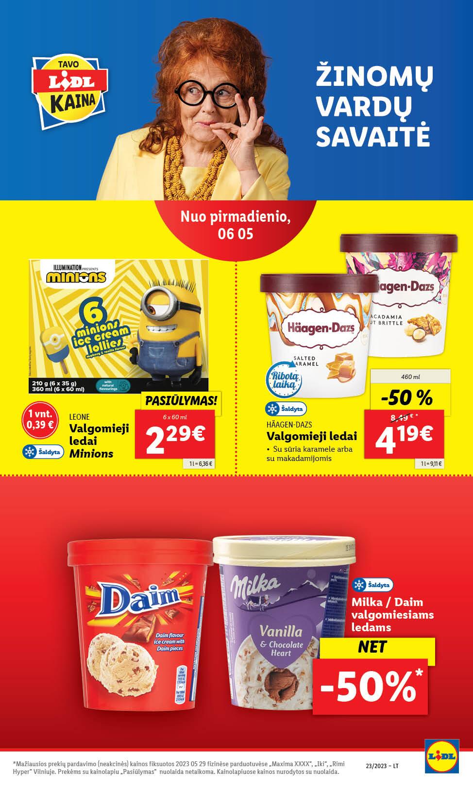 Naujausias LIDL kaininis katalogas 2023.06.05 - 2023.06.11