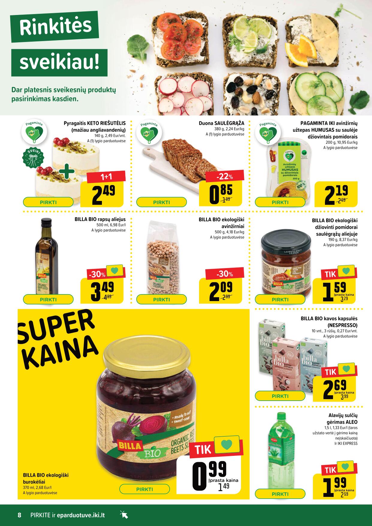 Naujausias IKI kaininis katalogas 2023.05.01 - 2023.05.07