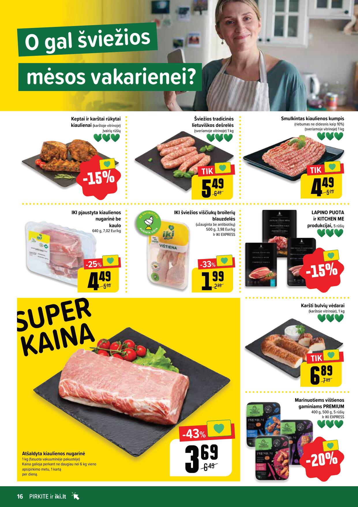 Naujausias IKI kaininis katalogas 2023.10.09 - 2023.10.15
