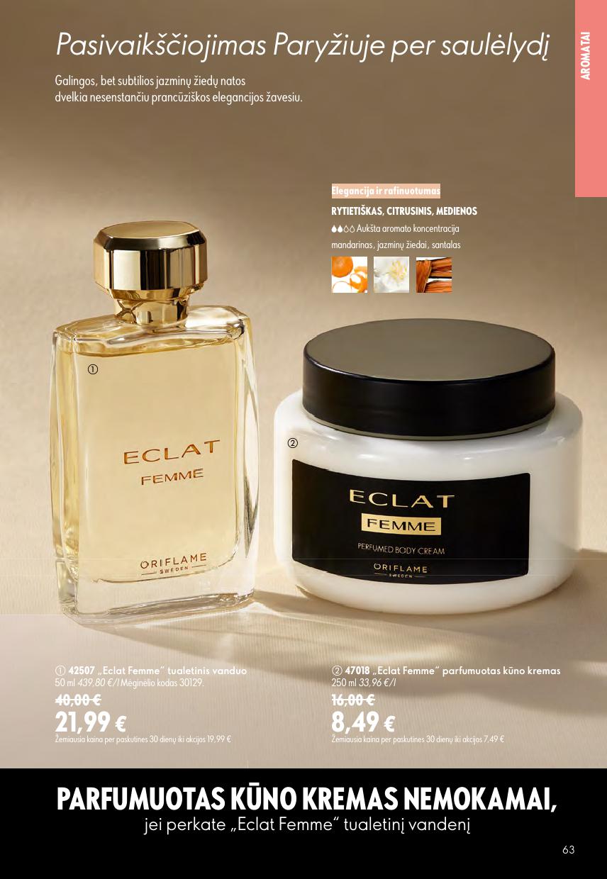 Naujas ORIFLAME  katalogas galioja 2026.08.05 - 2026.08.25