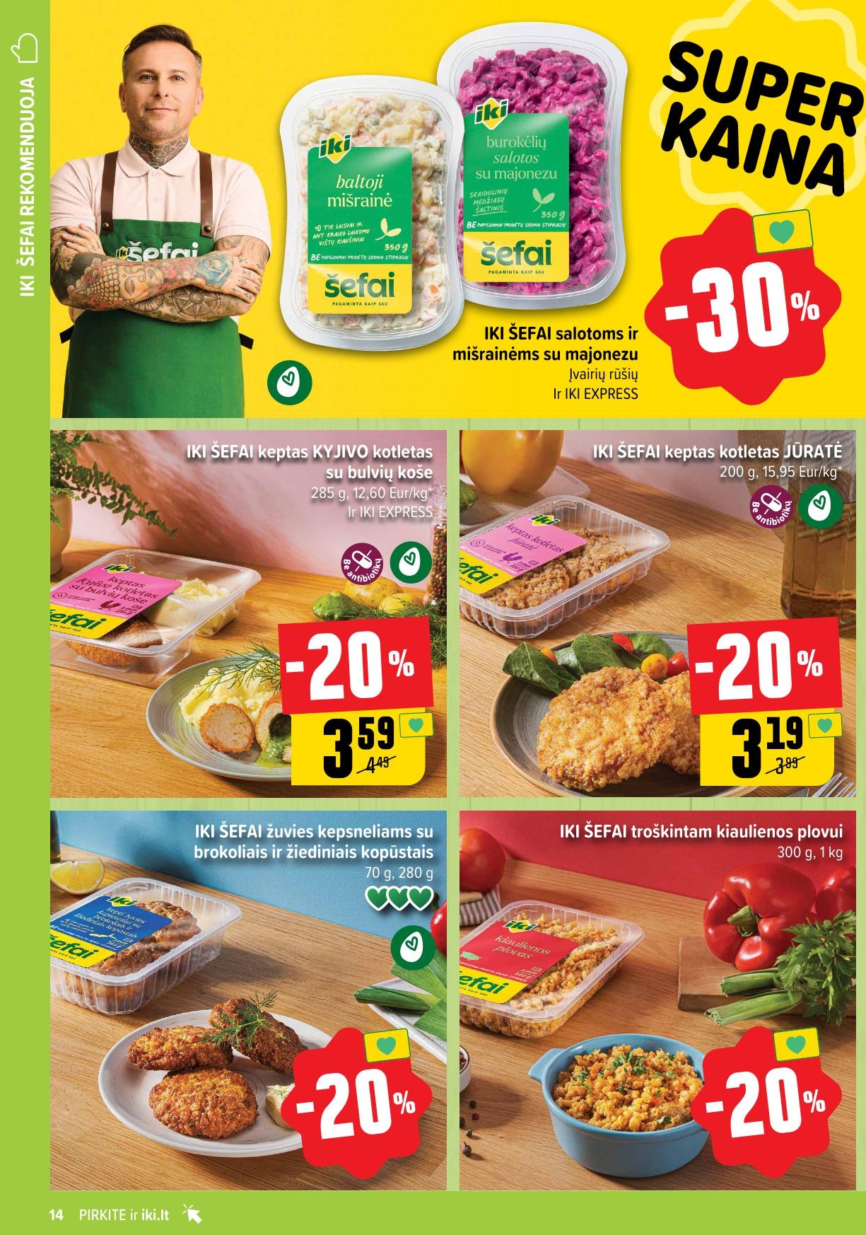 IKI SAVAITĖLĖ akcijų ir nuolaidų leidinys Nr.34 2025.08.18 - 2025.08.24