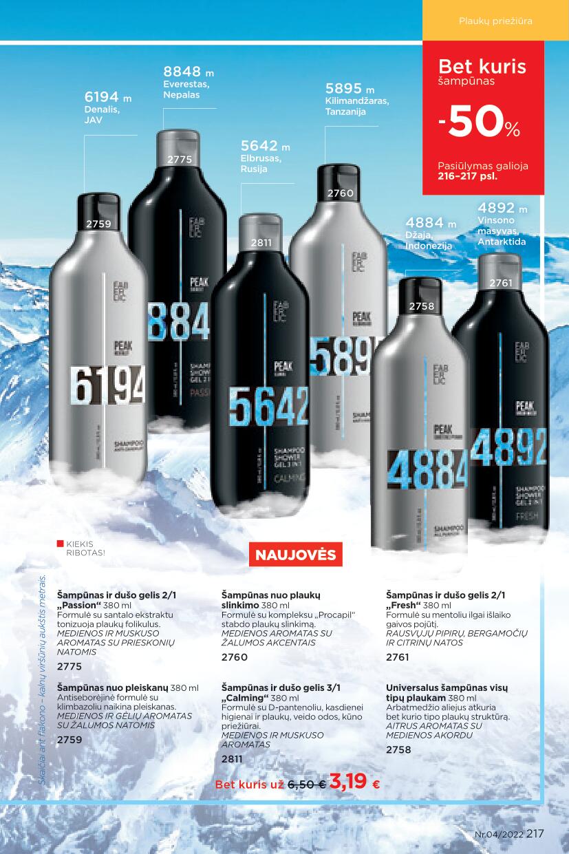 FABERLIC katalogas Nr.4 galioja 2022.02.21 - 2022.03.13