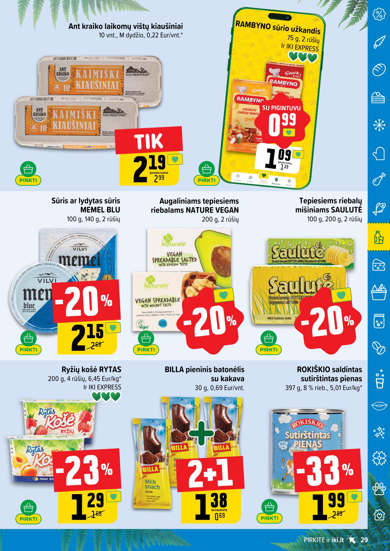 IKI SAVAITĖLĖ akcijų ir nuolaidų leidinys Nr.26 2025.06.23 - 2025.06.29