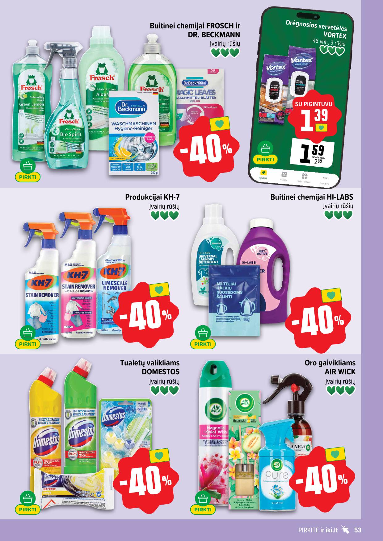 Naujausias IKI kaininis katalogas 2026.04.13 - 2026.04.19