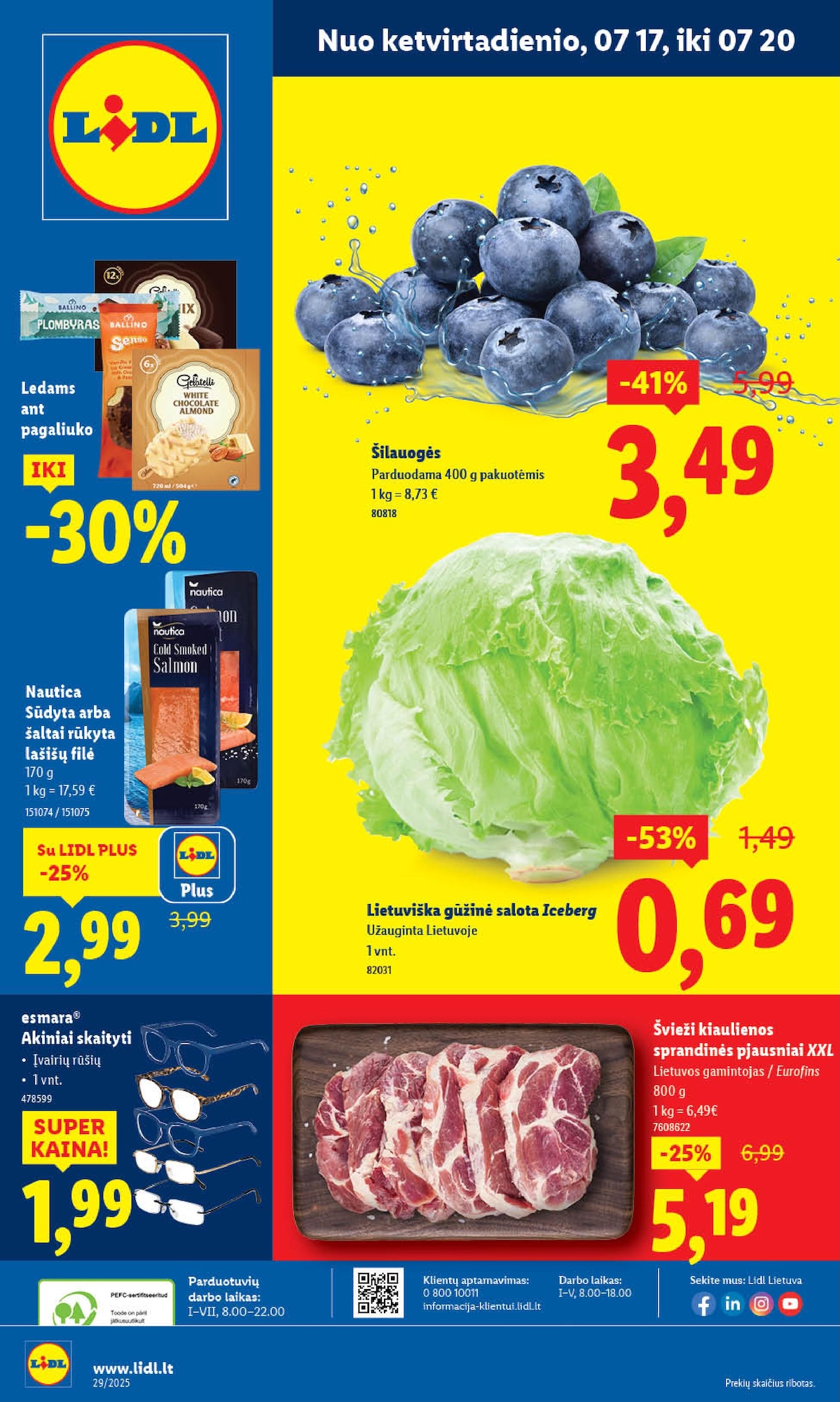 Naujausias LIDL kaininis katalogas 2025.07.14 - 2025.07.20