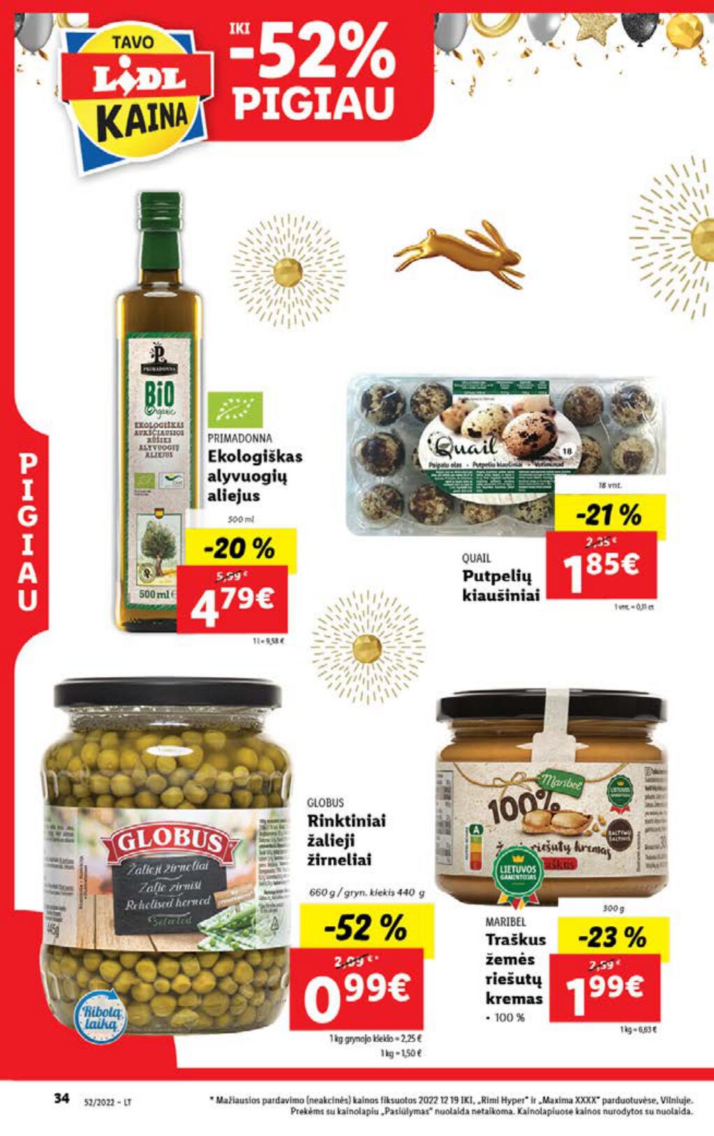 Naujausias LIDL kaininis katalogas 2022.12.26 - 2023.01.01