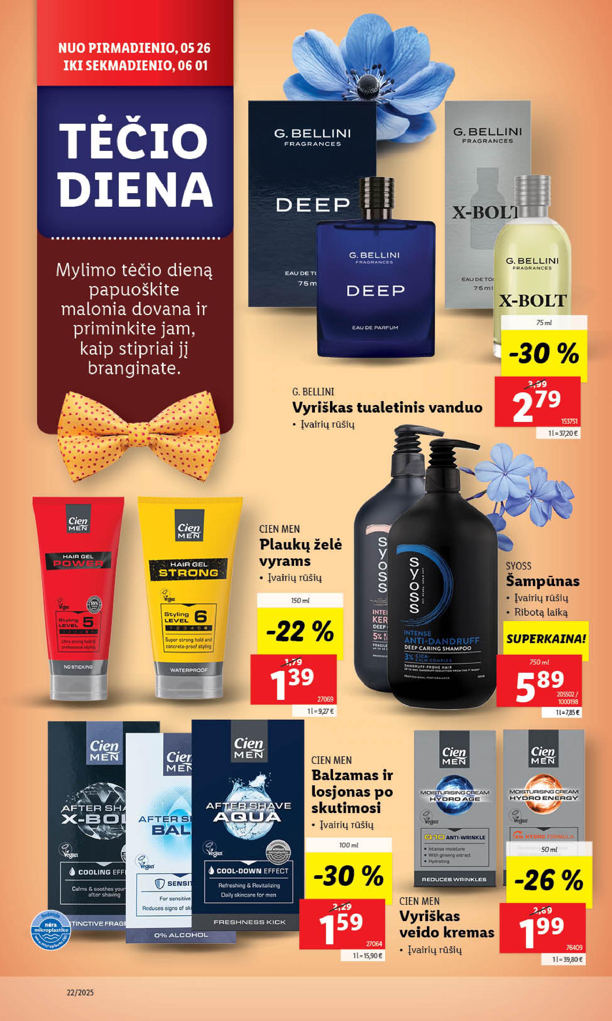 Naujausias LIDL kaininis katalogas 2025.05.26 - 2025.06.01