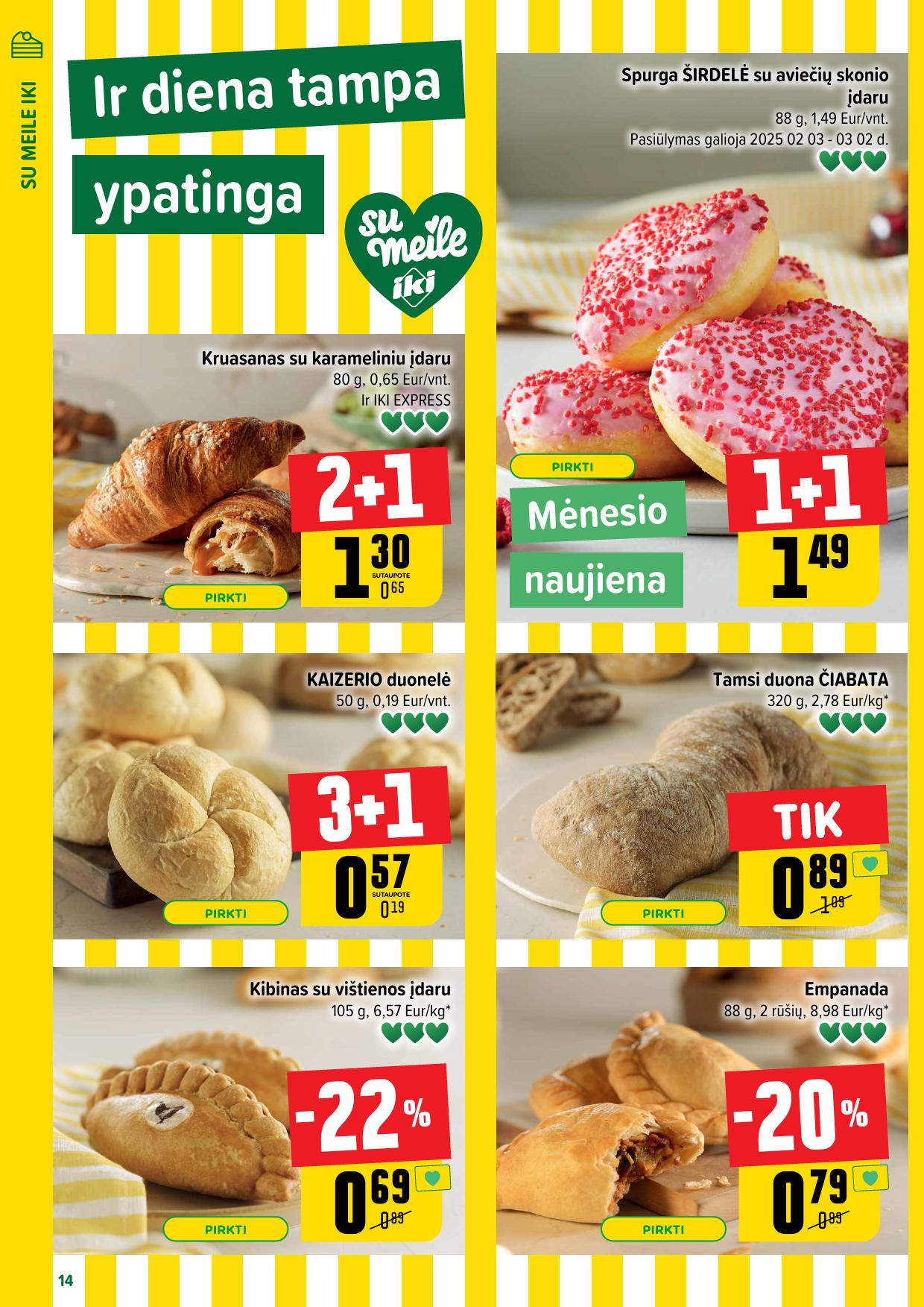 Naujausias IKI kaininis katalogas 2025.02.10 - 2025.02.16