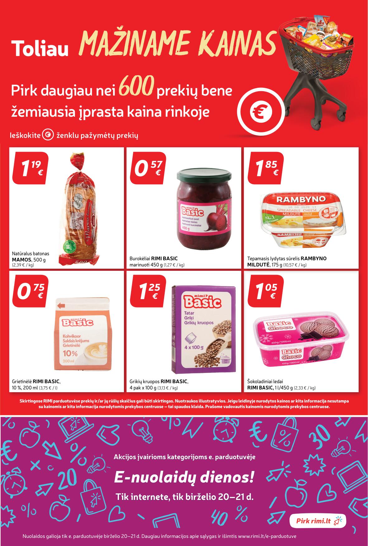 Naujausias RIMI kaininis katalogas 2023.06.20 - 2023.06.26