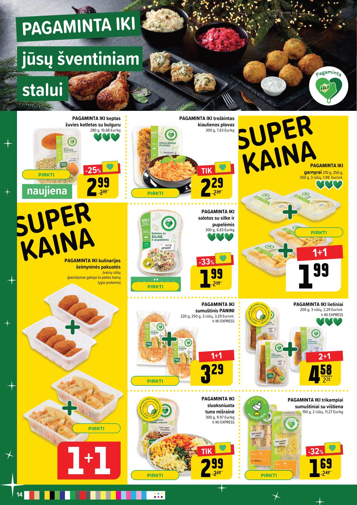 Naujausias IKI kaininis katalogas 2023.12.11 - 2023.12.17