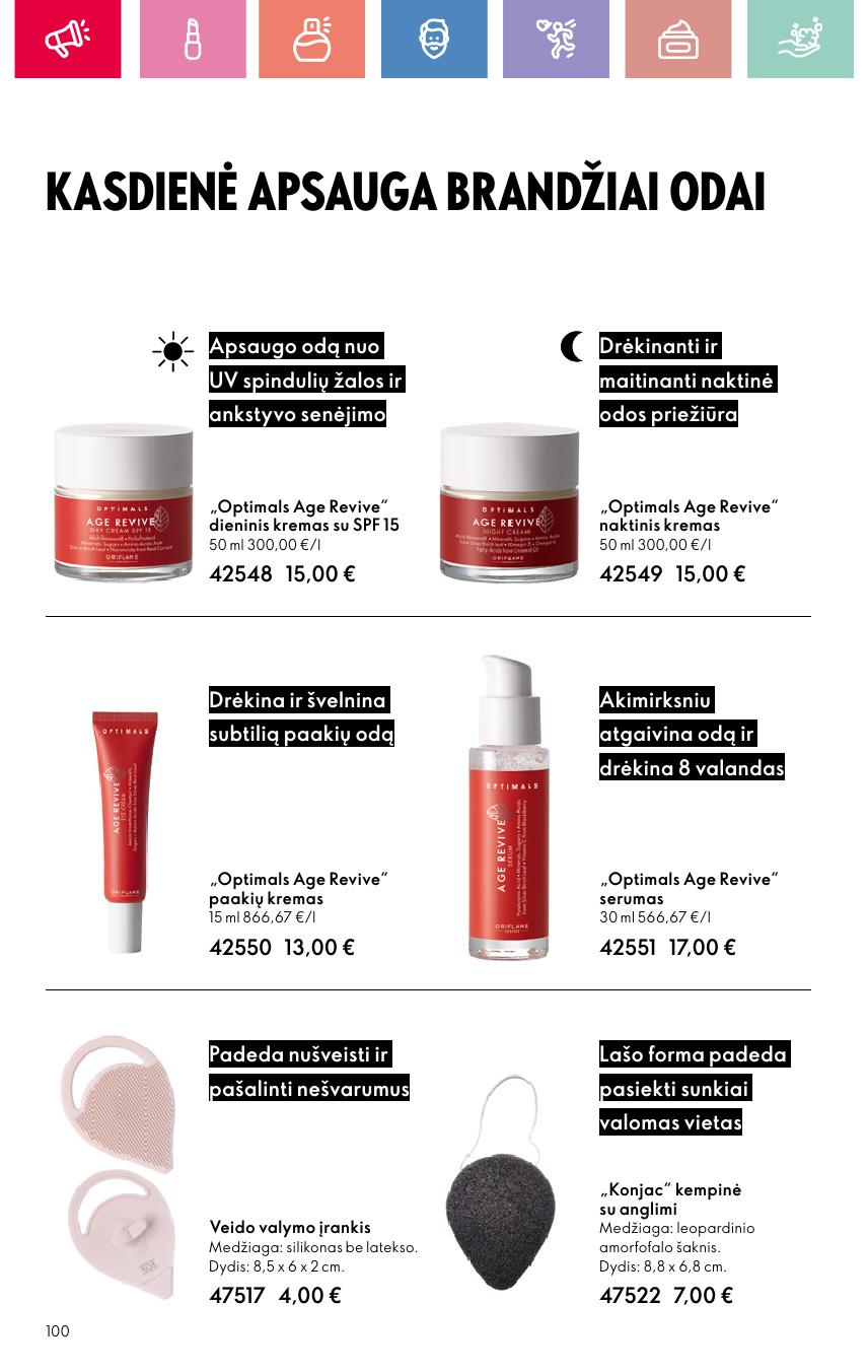 ORIFLAME katalogas galioja 2025.06.22 - 2025.07.12