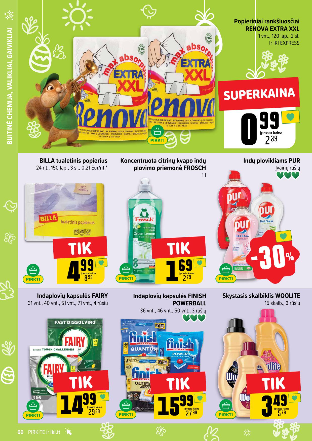 Naujausias IKI kaininis katalogas 2026.03.16 - 2026.03.22