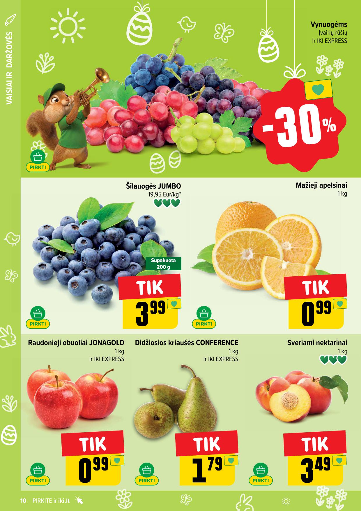 Naujausias IKI kaininis katalogas 2026.03.23 - 2026.03.29