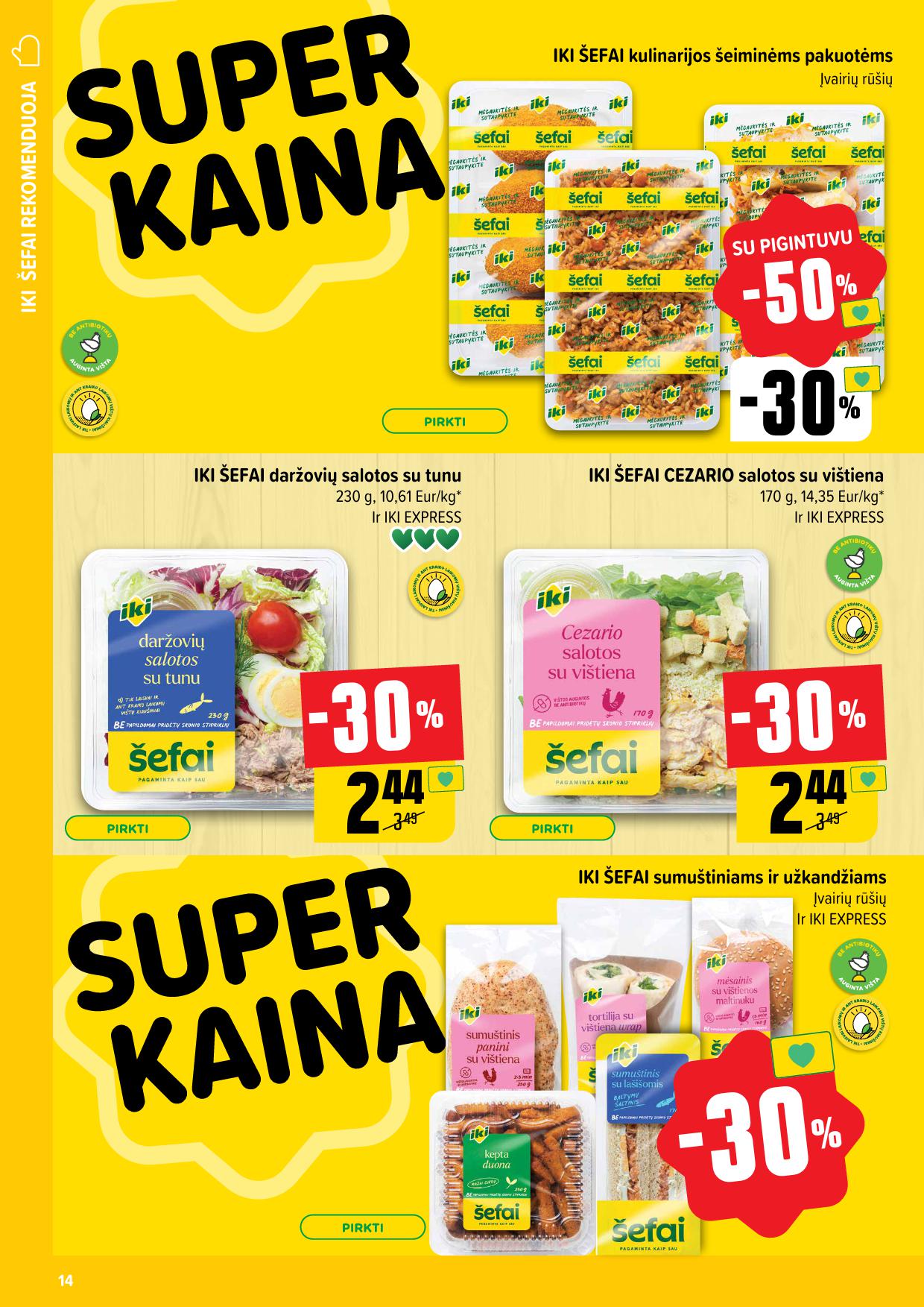 Naujausias IKI kaininis katalogas 2025.01.20 - 2025.01.26